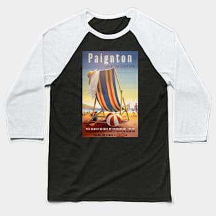 Vintage British Rail advert, Paignton Baseball T-Shirt